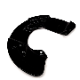 Image of Brake Dust Shield image for your 2007 Volvo S60   